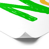 WOW私はNanaのTシャツとギフト ポスター (角)