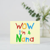 WOW私はNanaのTシャツとギフト ポストカード (スタンド正面)