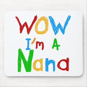 WOW私はNanaのTシャツとギフト マウスパッド