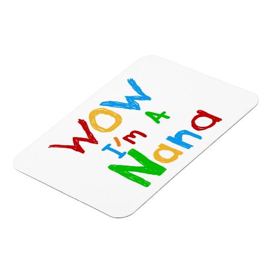 WOW私はNanaのTシャツとギフト マグネット (左側)