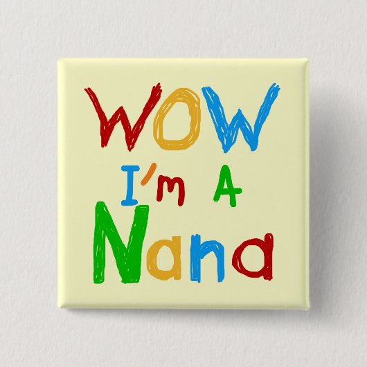 WOW私はNanaのTシャツとギフト 缶バッジ (正面)