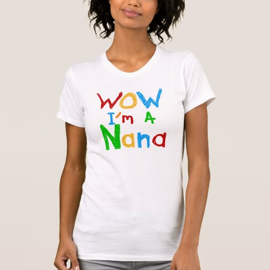 WOW私はNanaのTシャツとギフト Tシャツ (正面)