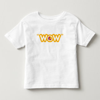 "WOW"の幼児のTシャツ トドラーTシャツ