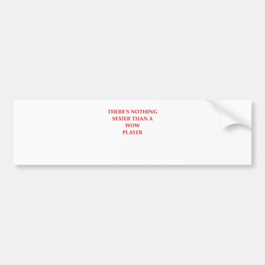 WOW バンパーステッカー (正面)