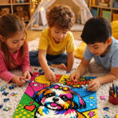 「WOW!ポップアート・シ Shih Tzu」 ジグソーパズル