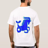 "Wow"ロゴデザイン Tシャツ (裏面)