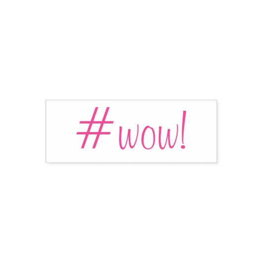 #WOW!先生スタンプ セルフインキングスタンプ (デザイン)