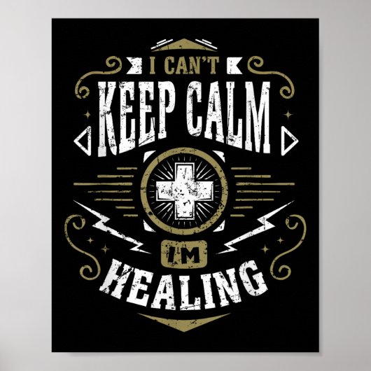 Wow Healer I Can't Keep Calm I'm Gaming  ポスター (正面)