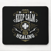 Wow Healer I Can't Keep Calm I'm Gaming  マウスパッド (正面)