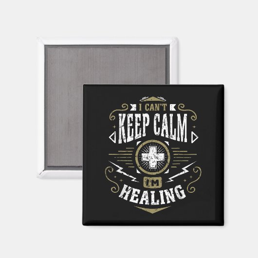 Wow Healer I Can't Keep Calm I'm Gaming  マグネット (正面/裏面)