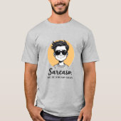 Wow I So 気に Much – 皮肉Tシャツ Tシャツ (正面)