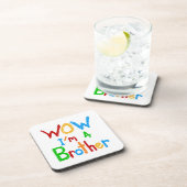 WOW I'm a Brother T-shirts and GIfts コースター (右側)