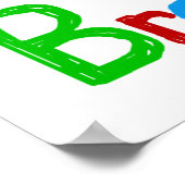 WOW I'm a Brother T-shirts and GIfts ポスター (角)