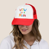 WOW I'm a Mom T-shirts and GIfts キャップ (インサイチュ)