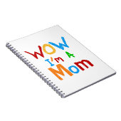 WOW I'm a Mom T-shirts and GIfts ノートブック (右側)