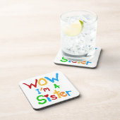 WOW I's a Sister T-shirts and GIfts コースター (右側)