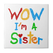 WOW I's a Sister T-shirts and GIfts タイル (正面)