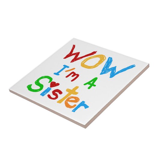 WOW I's a Sister T-shirts and GIfts タイル (側面)