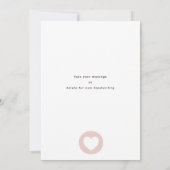 WOW MOM モダン Red Foil Motherフェイク's Day Card (裏面)