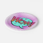 Wow Party ペーパープレート (アングル)