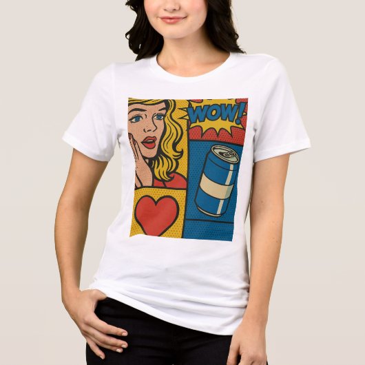 WOW! Pop Love and Soda トライブレンドＴシャツ (正面)