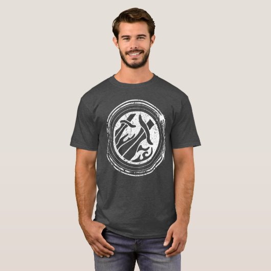 Wow Rogue Role Playing Gamer boy Tシャツ (正面フル)