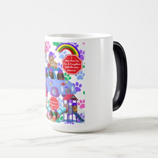 Wow Weenie Playground Coffee Mug モーフィングマグカップ (正面右)