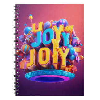 WowHow Tシャツデザイン- モダン Dyのタイポグラフィ ノートブック