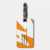 Wowzaの荷物のラベル ラゲッジタグ (裏面縦)