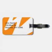 Wowzaの荷物のラベル ラゲッジタグ (裏面横)