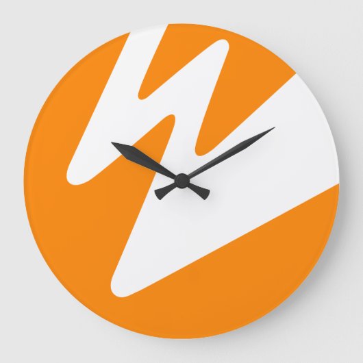 Wowza大時計 ラージ壁時計 (正面)