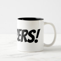 Wowzersのおもしろいな喜劇的なタイポグラフィのコーヒー・マグ