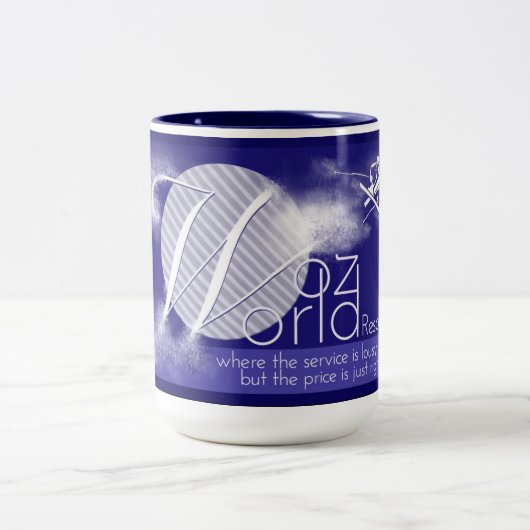 Wozの世界のスキーマグ ツートーンマグカップ (中央)