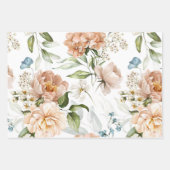 WP | オランダ静止時の大型フローラ19x29 (3) ラッピングペーパーシート (正面2)