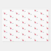 WP | 名前3ラッピング紙シートバレンタイン ラッピングペーパーシート (正面2)