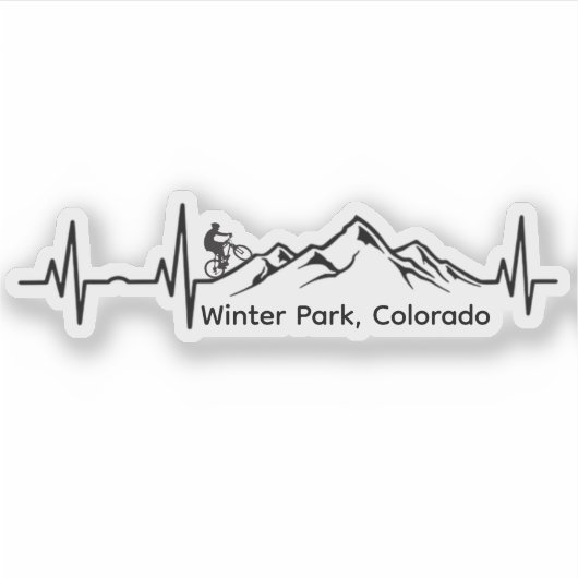 WP MTB Vinyl Sticker シール (正面)