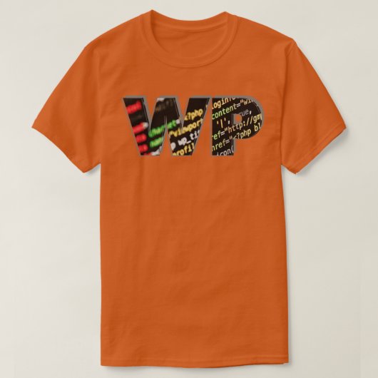 WP Tシャツ (デザイン正面)