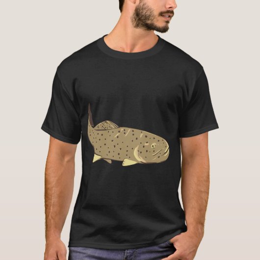 WPAアート アパッチートラウトの正面図 Tシャツ (正面)
