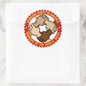 WPAステッカー ラウンドシール (バッグ)