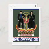 WPAビンテージトラベルポスター ポストカード (正面/裏面)