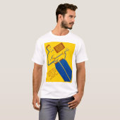WPAポスター人の軽く短い袖のTシャツ Tシャツ (正面フル)