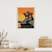 WPAポスター国立公園 ポスター (キッチン)