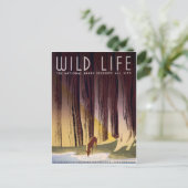 WPA国立公園のポスターポストカード ポストカード (スタンド正面)