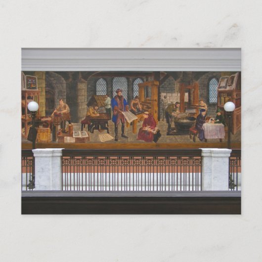 WPA壁画5 ～はがき ポストカード (正面)