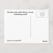 WPA壁画6 ~はがき ポストカード (裏面)