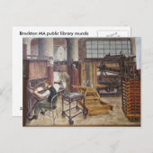 WPA壁画7 ~はがき ポストカード (正面/裏面)