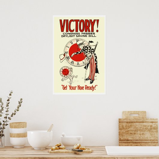 WPA夏時間 ポスター (キッチン)