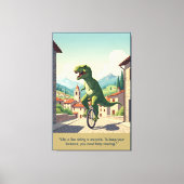 WPA Motivational Quote Art  キャンバスプリント (正面)