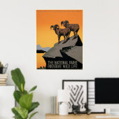 WPA Poster for National Parks ポスター (ホームオフィス)