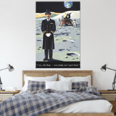 WPA poster style funny canvas print キャンバスプリント (インサイチュ (寝室))